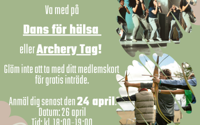 Dans för Hälsa och Archery Tag!